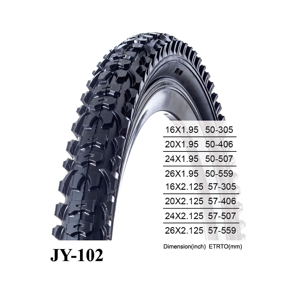 16×1.95 50-305 </br> Mountain Bicycle Tyres JY-102