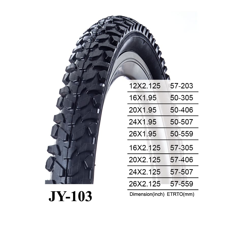 12×2.125 57-203 </br> Mountain Bicycle Tyres JY-103