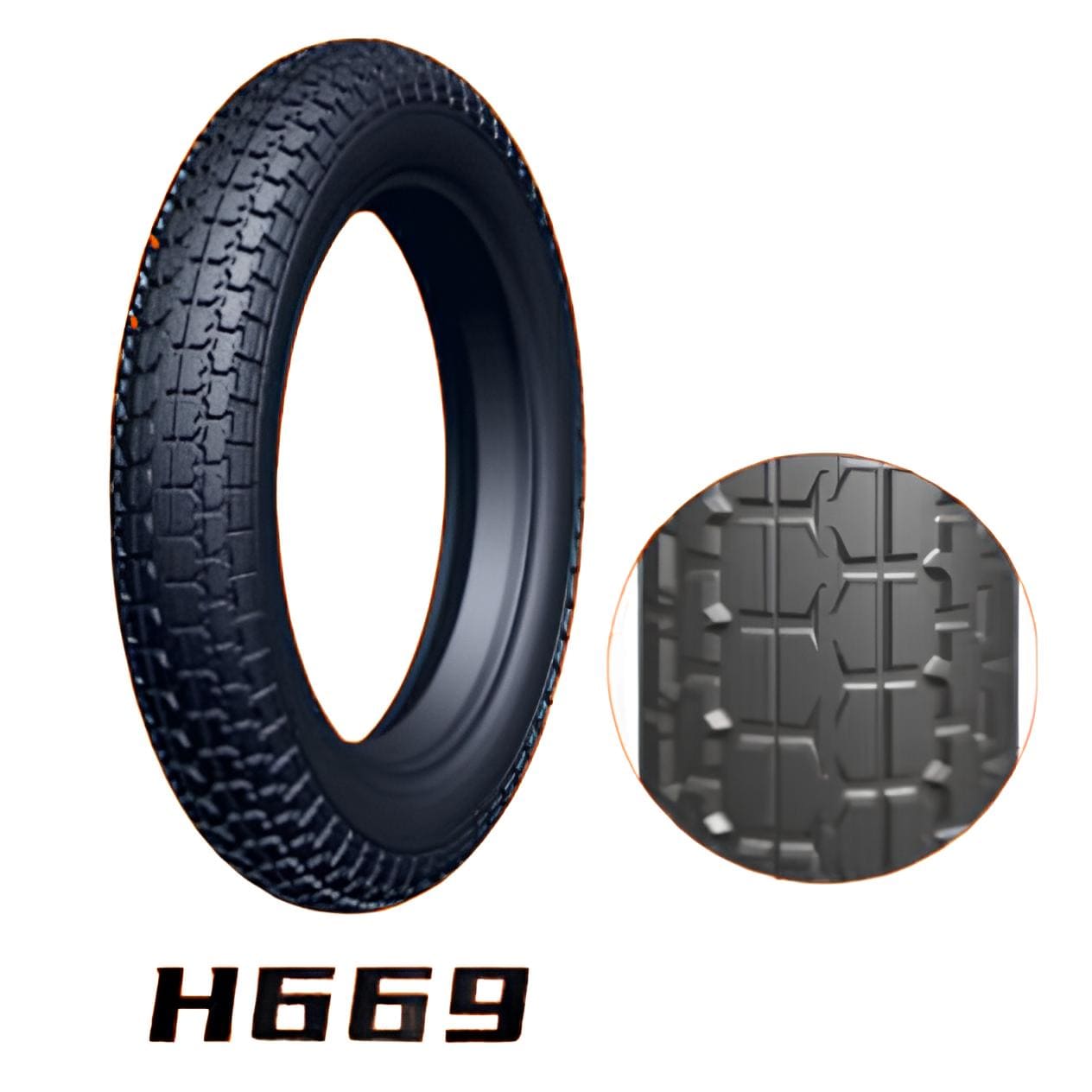 3.00-12<br>Motorcycle Tyres H669