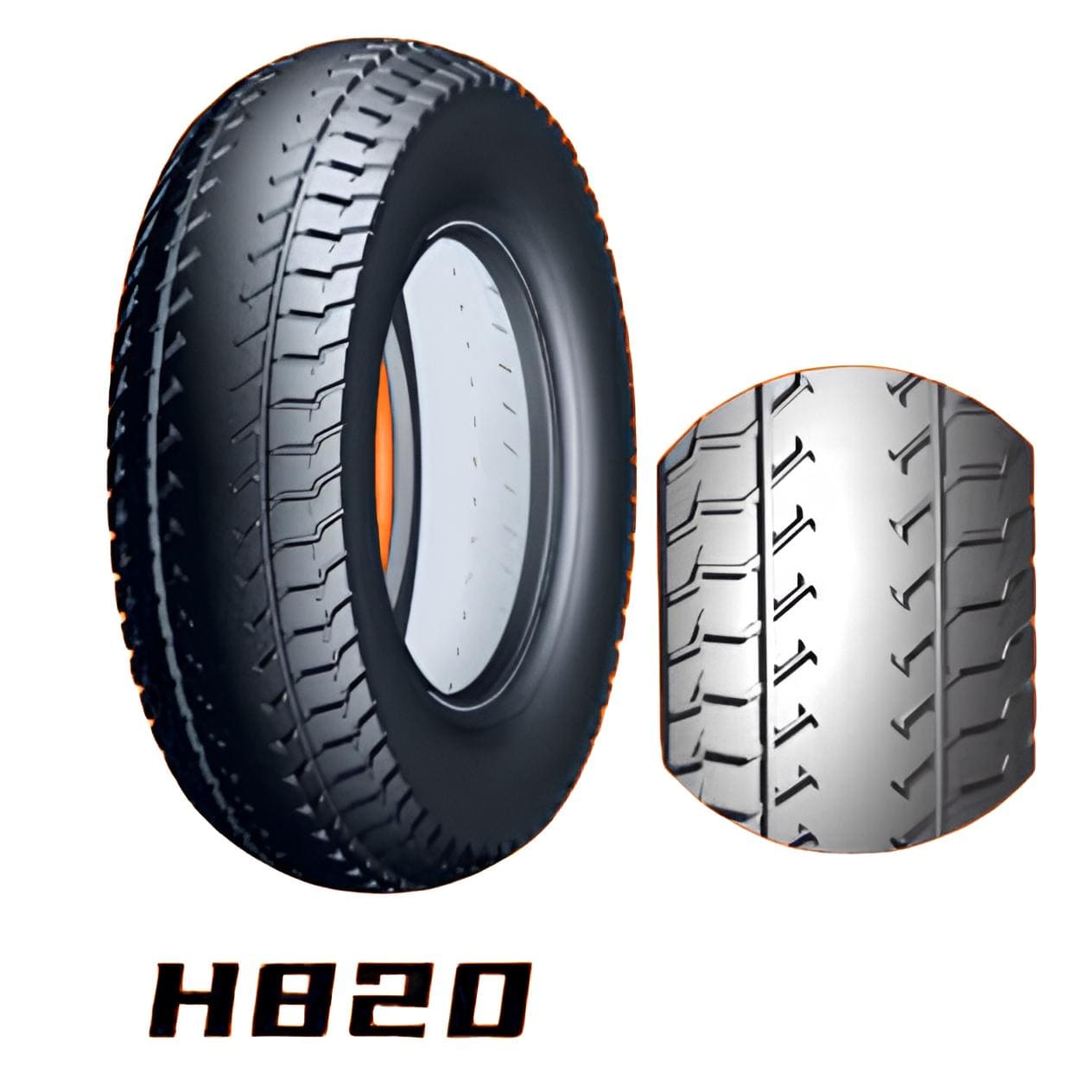 100/90-8<br>Motorcycle Tyres H820